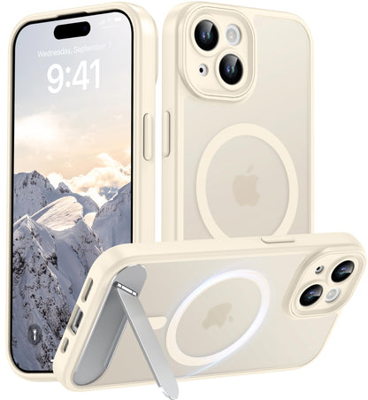 for Google Pixel 11/Pixel 11 Pro Case, Built-in Stand, Black