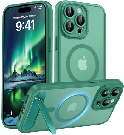 for Google Pixel 11/Pixel 11 Pro Case, Built-in Stand, Black