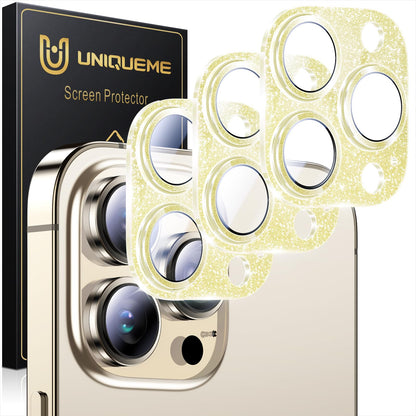 UniqueMe for 3 Pack iPhone 16 Pro/iPhone 16 Pro Max Camera Lens Protector