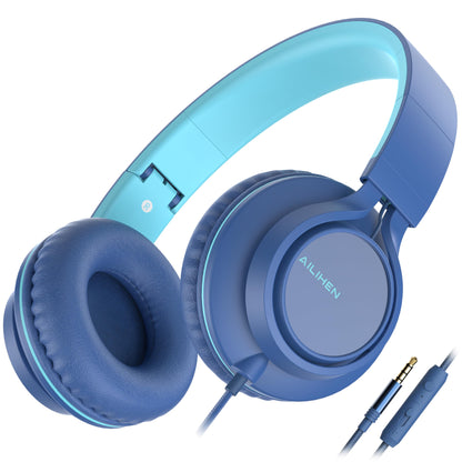 KidTunes Headset - Black Blue - Small Enterprise