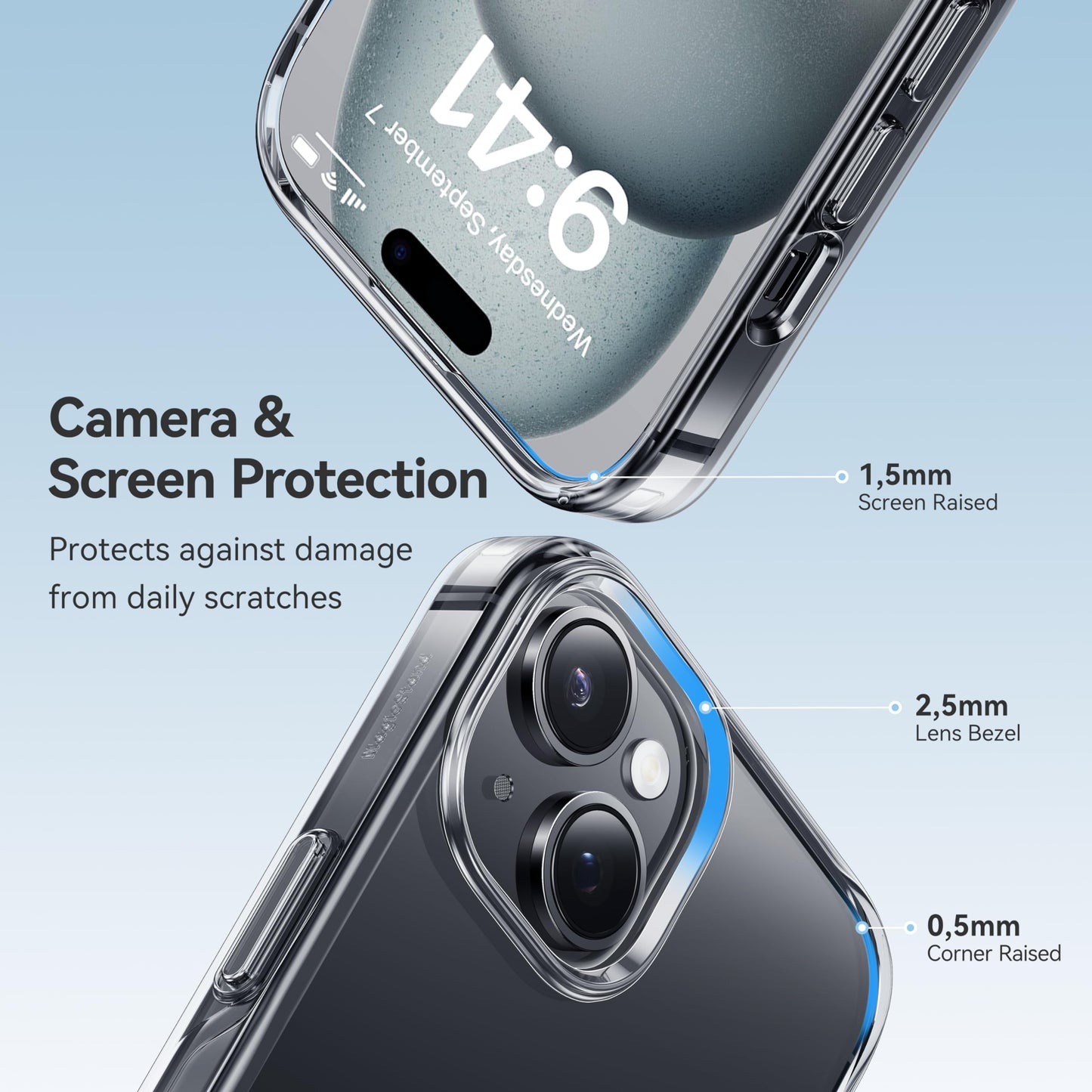 CrystalGuard i12 Pro Max Clear Case