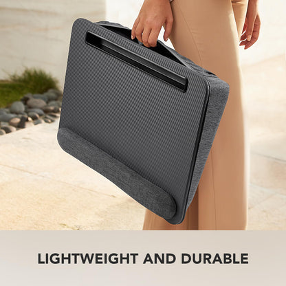CushyLap Desk: Portable Laptop Stand & Storage