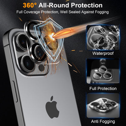 SIBEITU 3+3 Pack Screen Protector for iPhone 17 6.3 Inch Tempered Glass