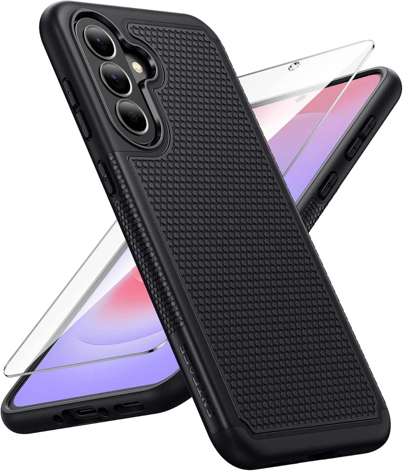 FNTCASE Galaxy A17/A16 5G Military Grade Case Black