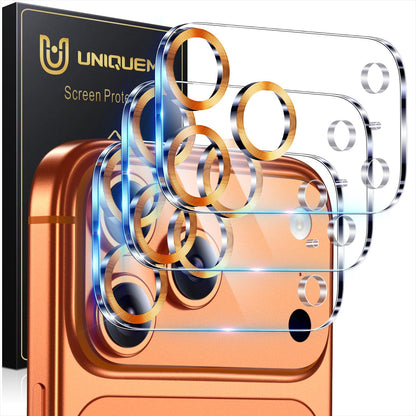 UniqueMe for 3 Pack iPhone 16 Pro/iPhone 16 Pro Max Camera Lens Protector