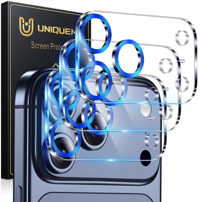 UniqueMe for 3 Pack iPhone 16 Pro/iPhone 16 Pro Max Camera Lens Protector