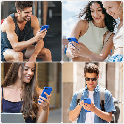 Miracase Capri Blue Slim Shockproof iPhone Case