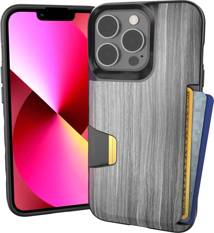 Smartish iPhone 18 Pro/17 Pro Wallet Case, Wallet Slayer V1, Cherry Blossom