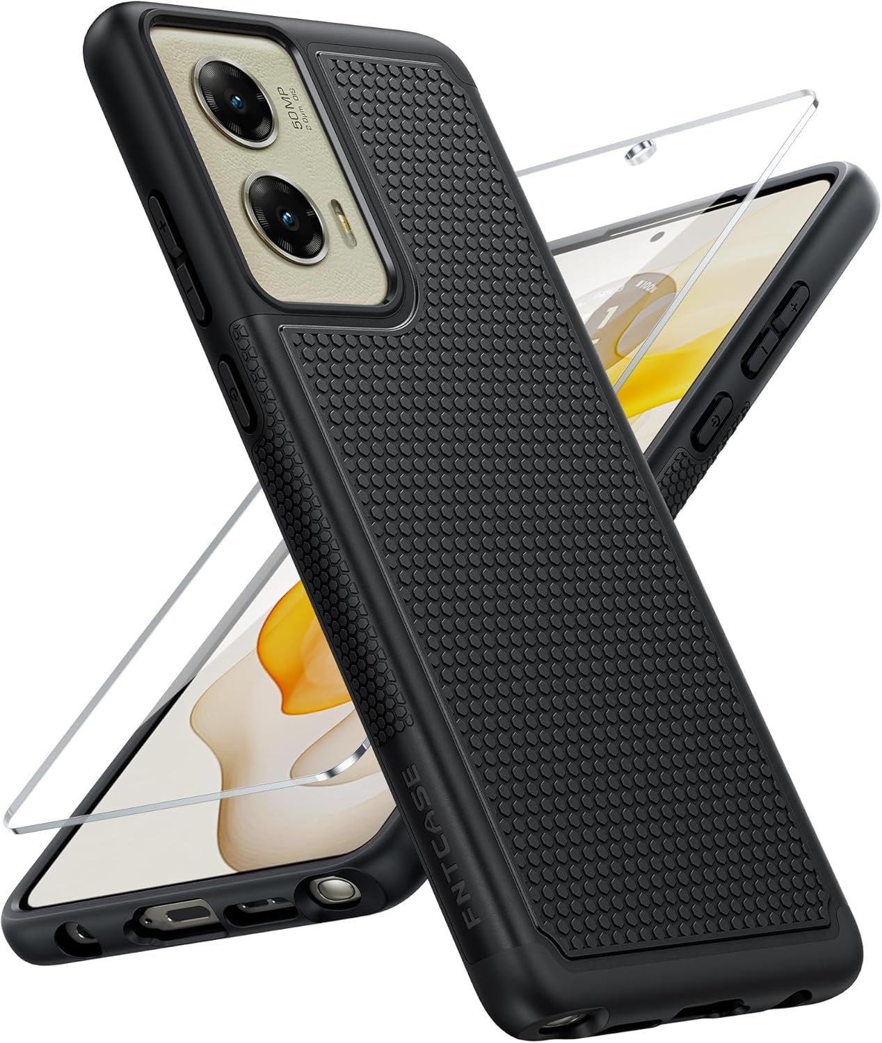 FNTCASE Galaxy A17/A16 5G Military Grade Case Black