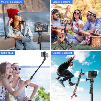 SENSYNE ProTripod: 62 Selfie Stick & Stand - Small Enterprise