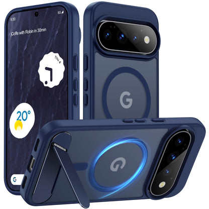 for Google Pixel 11/Pixel 11 Pro Case, Built-in Stand, Black