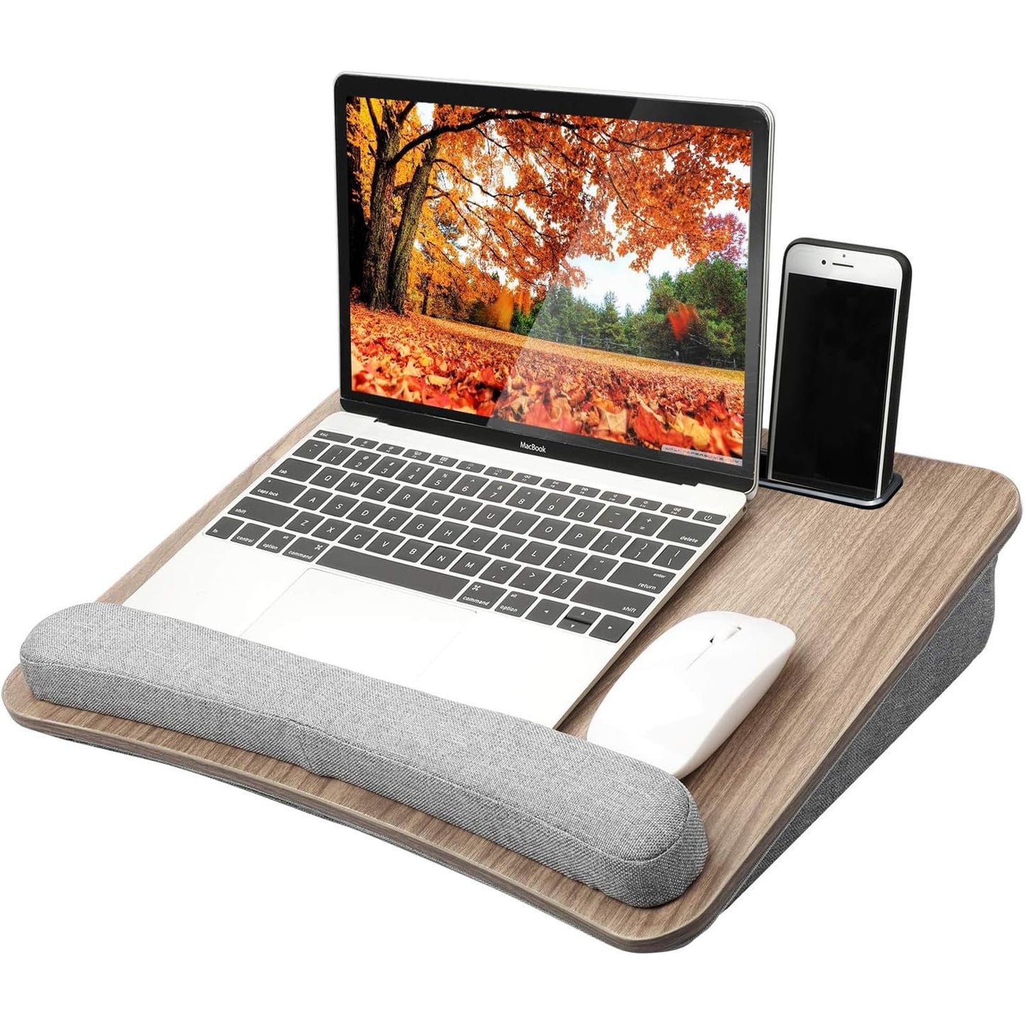 CushyLap Desk: Portable Laptop Stand & Storage