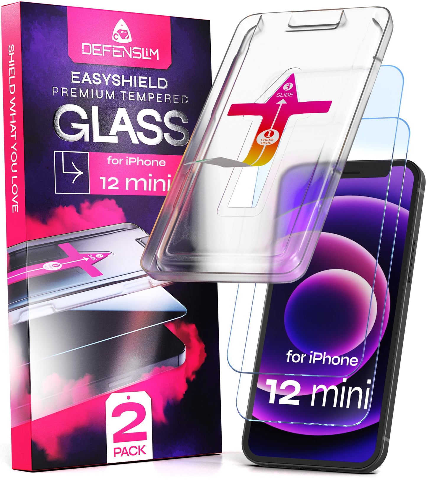 Defenslim iPhone 15 Pro Screen Protector 2-Pack