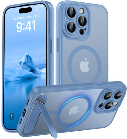 for Google Pixel 11/Pixel 11 Pro Case, Built-in Stand, Black