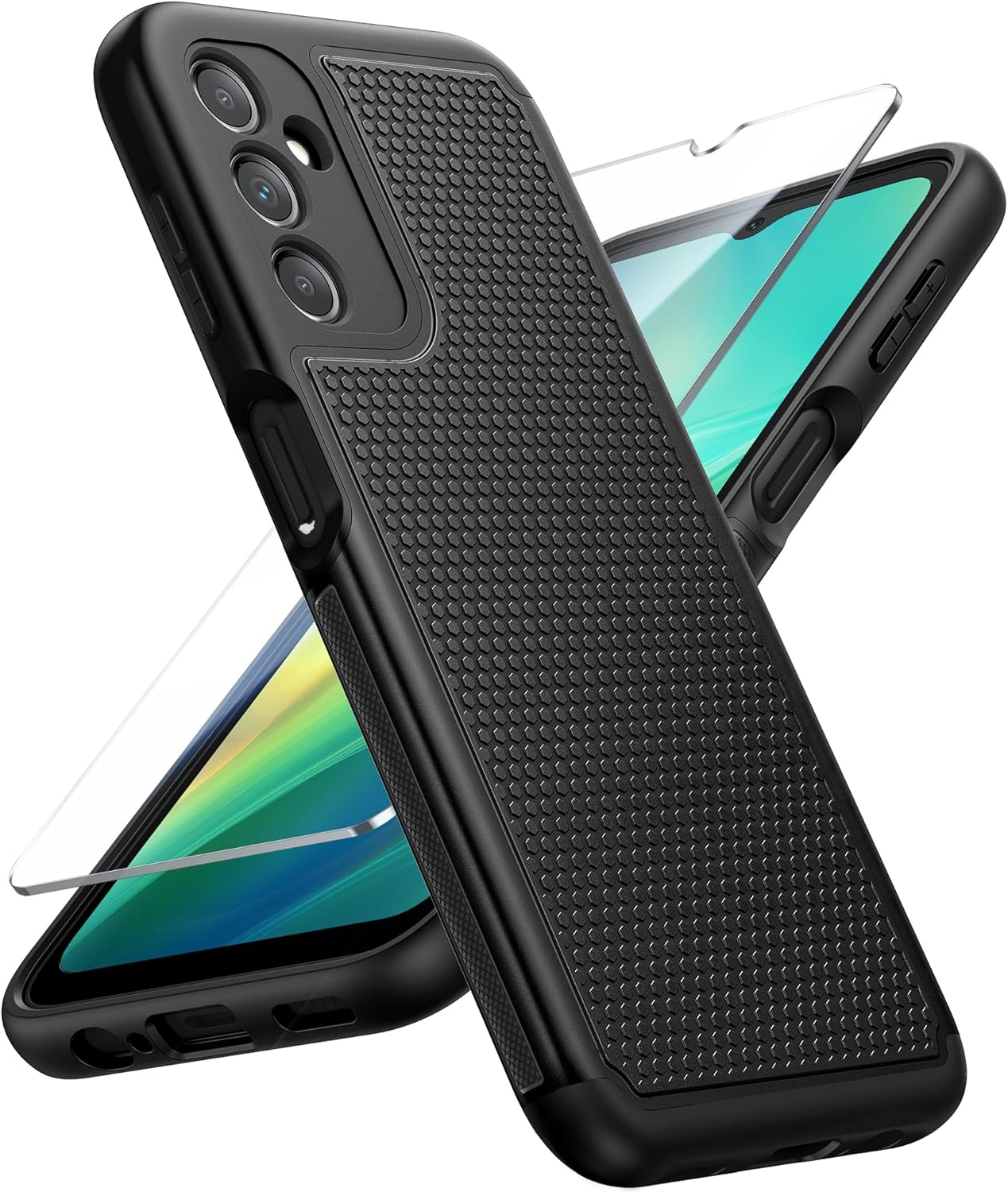 FNTCASE Galaxy A17/A16 5G Military Grade Case Black