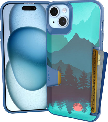 Smartish iPhone 18 Pro/17 Pro Wallet Case, Wallet Slayer V1, Cherry Blossom