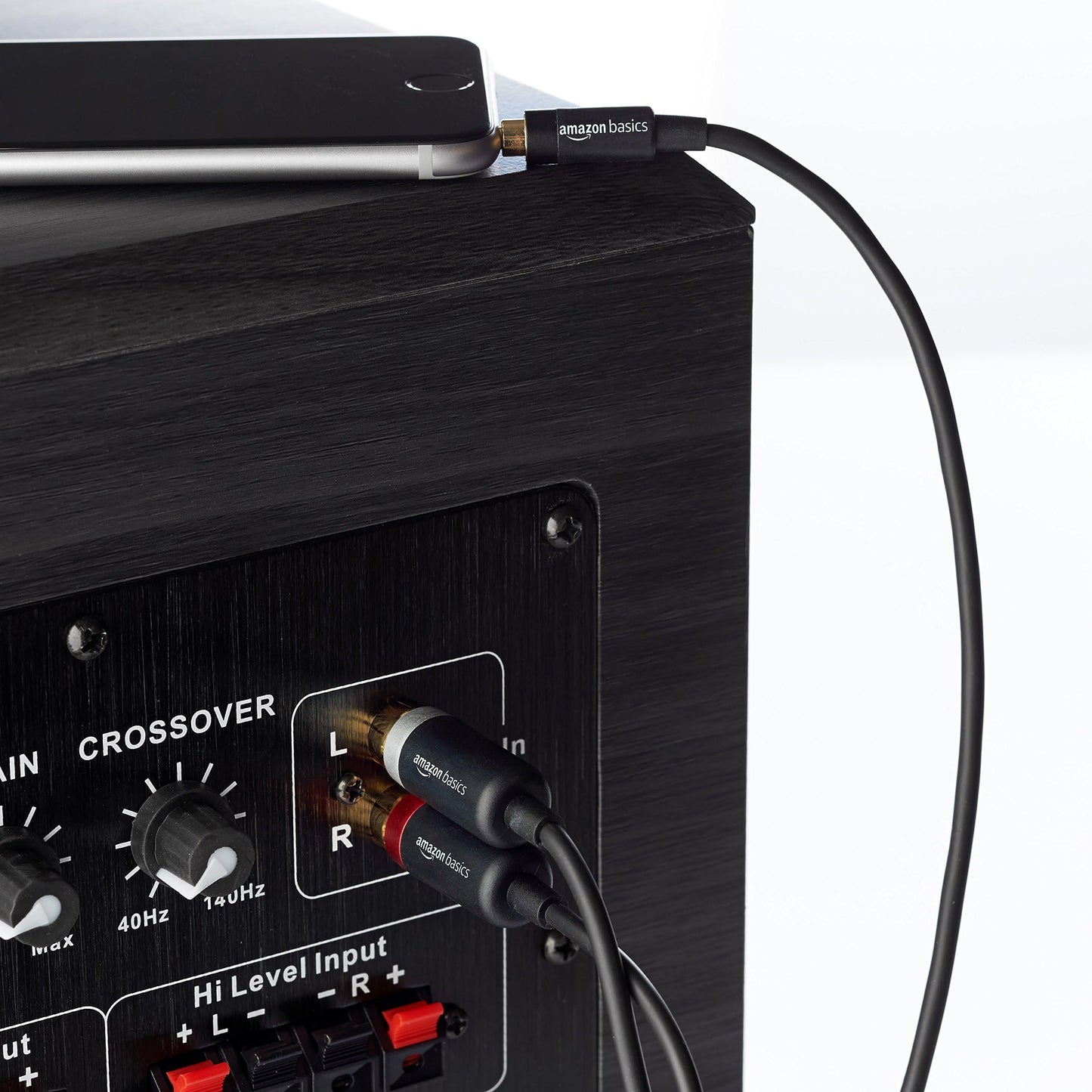 AmaLink 3.5mm to RCA Gold Audio Cable - 4ft