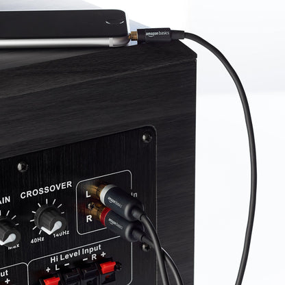 AmaLink 3.5mm to RCA Gold Audio Cable - 4ft