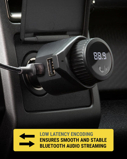 Scosche DriveConnect: Bluetooth FM & Dual USB Charger