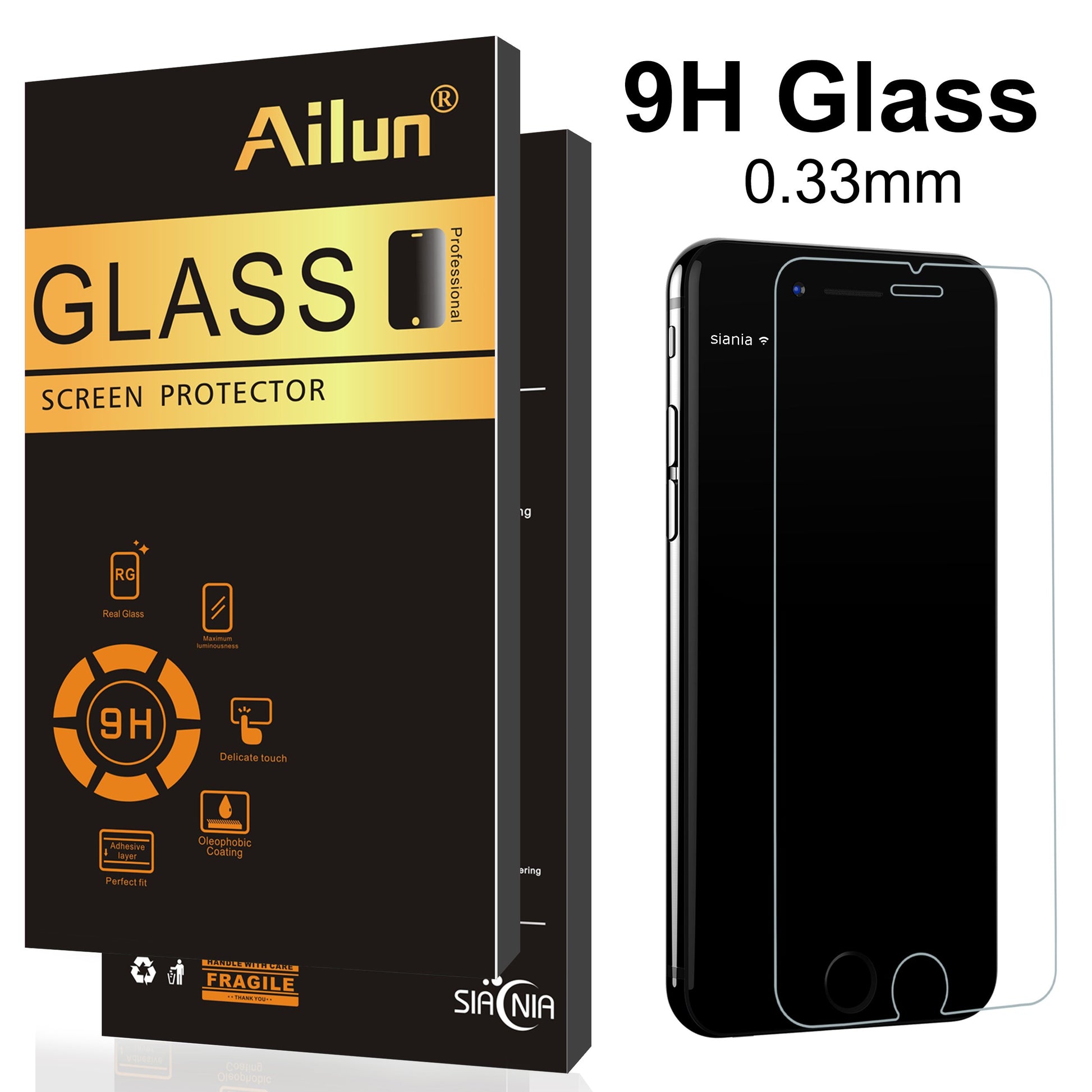Ailun iPhone 16/15/15 Pro 6.1 Screen Protector 3-Pack