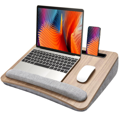 CushyLap Desk: Portable Laptop Stand & Storage