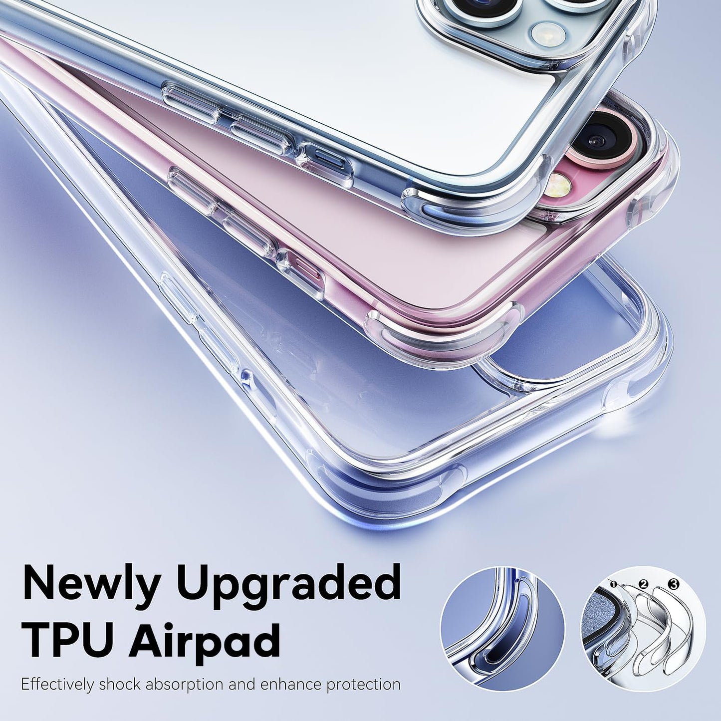 CrystalGuard i16: Clear, Tough, Anti-Yellowing Case