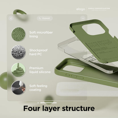 elago iPhone 15 Pro Max LiquidShield - White 6.7\