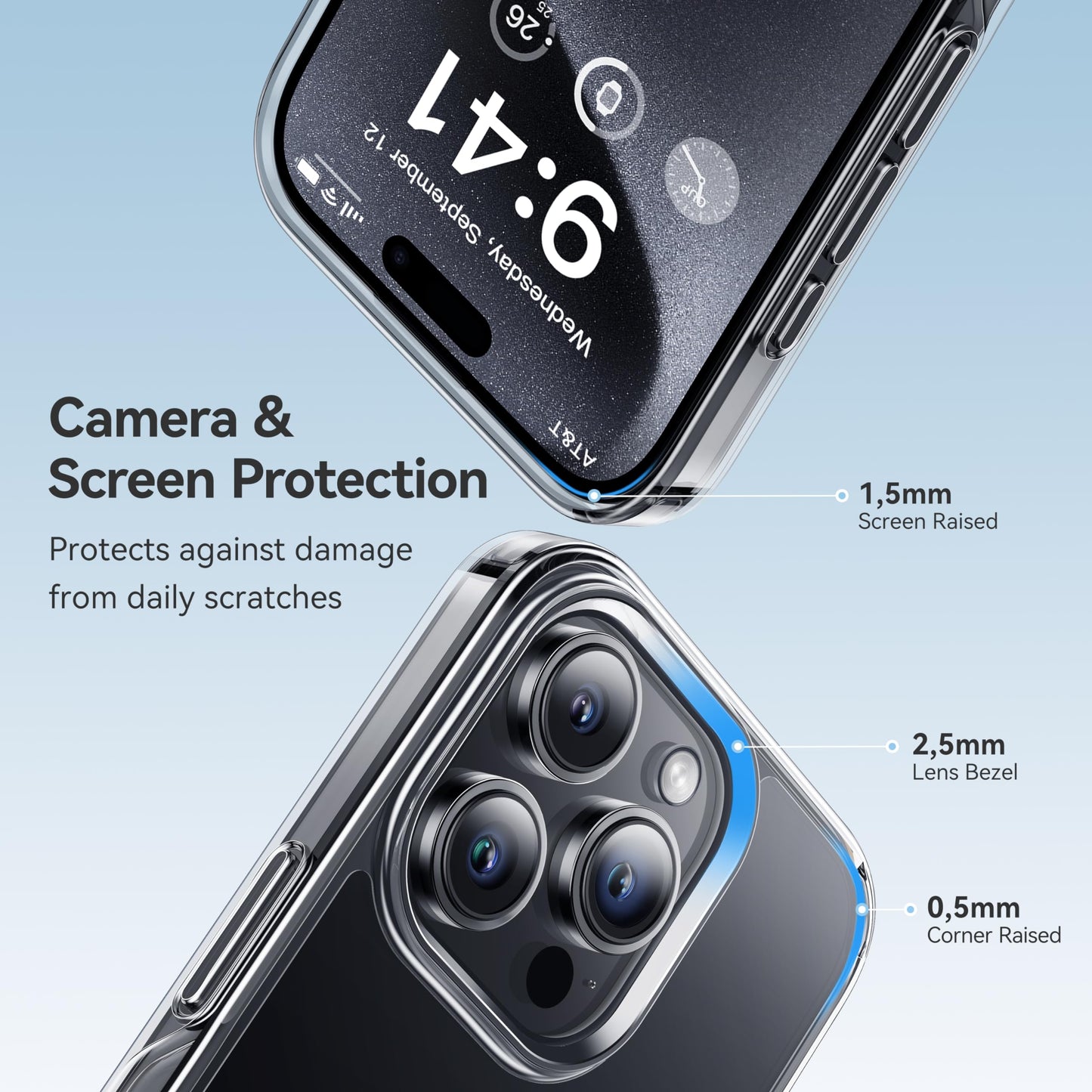 CrystalGuard i12 Pro Max Clear Case