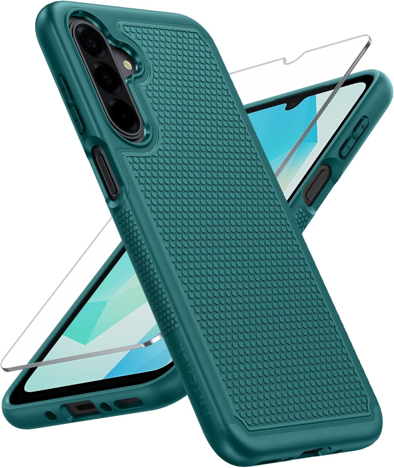 FNTCASE Galaxy A17/A16 5G Military Grade Case Black
