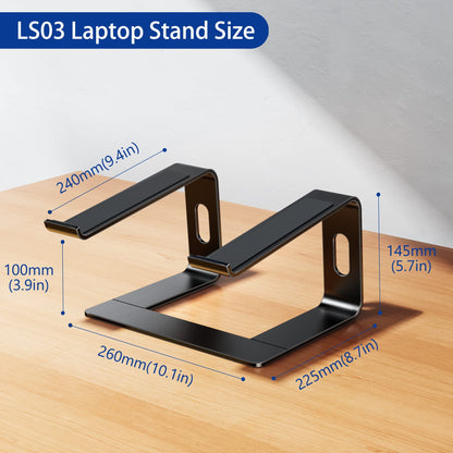ElevatePro Aluminum Laptop Stand - Ergonomic & Stylish