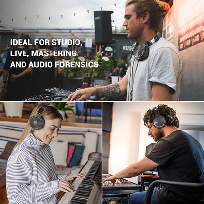 OneOdio Pro DJ Studio Over-Ear Headphones - Black
