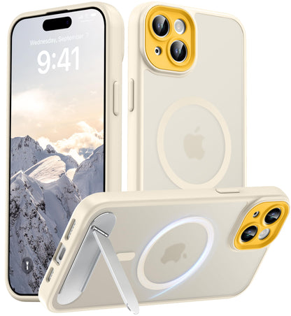 for Google Pixel 11/Pixel 11 Pro Case, Built-in Stand, Black