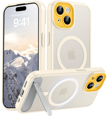 for Google Pixel 11/Pixel 11 Pro Case, Built-in Stand, Black