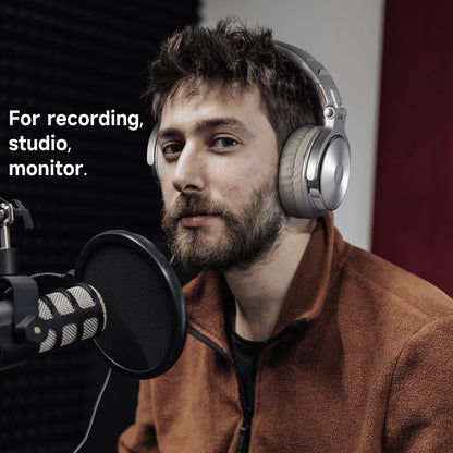 OneOdio Pro DJ Studio Over-Ear Headphones - Black