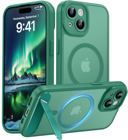 for Google Pixel 11/Pixel 11 Pro Case, Built-in Stand, Black