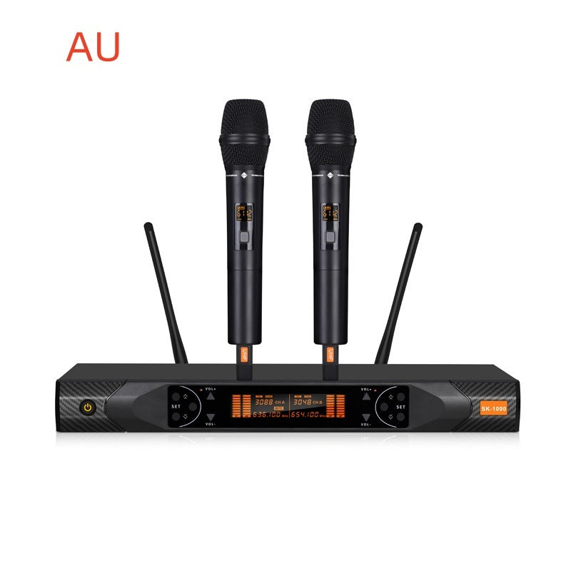 Wireless Microphone One-to-two FM Stage Performance Microphone