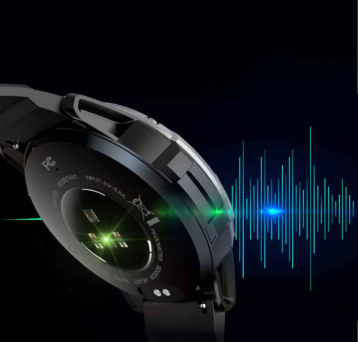 Smart Silicone Bluetooth Calling Watch