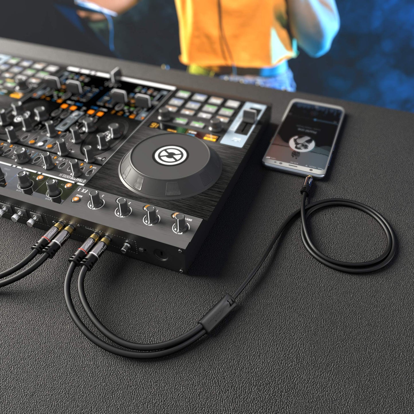 KabelConnect 6ft: RCA to 3.5mm Adapter Cable