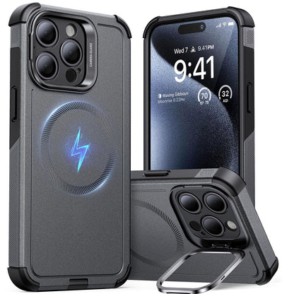 ESR Air Armor: Clear Black Military-Grade iPhone Case