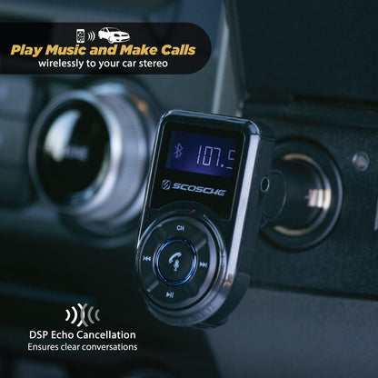 Scosche DriveConnect: Bluetooth FM & Dual USB Charger