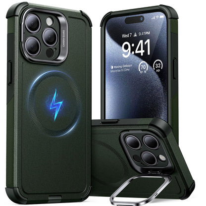 ESR Air Armor: Clear Black Military-Grade iPhone Case