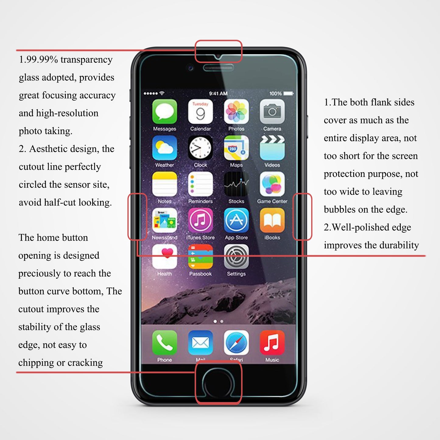Ailun iPhone 16/15/15 Pro 6.1 Screen Protector 3-Pack