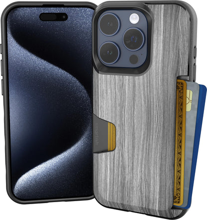 Smartish iPhone 18 Pro/17 Pro Wallet Case, Wallet Slayer V1, Cherry Blossom