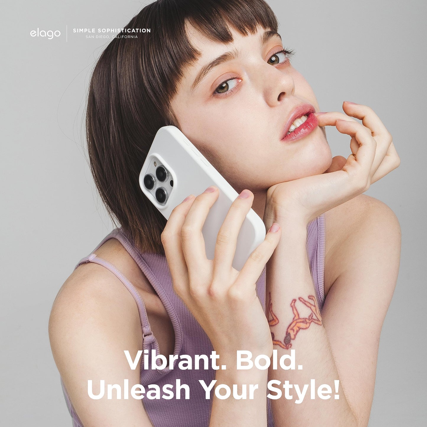 elago iPhone 15 Pro Max LiquidShield - White 6.7\