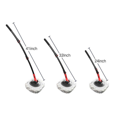 Portable 41 Car Wash Mop with Soft Brush & 10m Hose