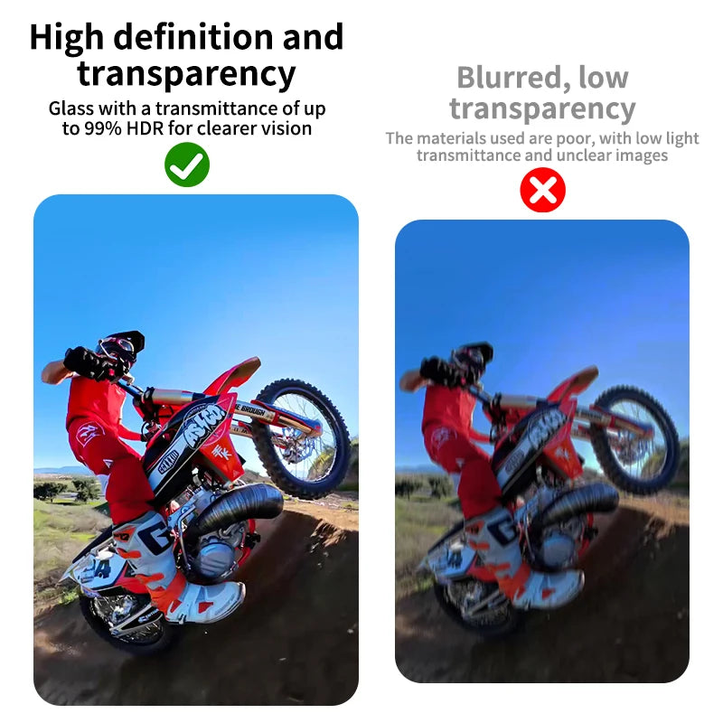 Suitable for Insta360 X4 lens protector, PC rotating scratch resistant panoramic motion camera lens film accessory