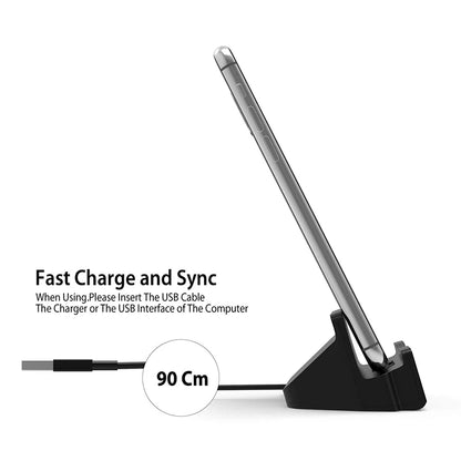 USB Charger Desktop Stand Docking Station For iPhone 7 8 6 6S Plus XS X XR SE 2020 XS Max 5 5S SE iPhone Charging Dock Station