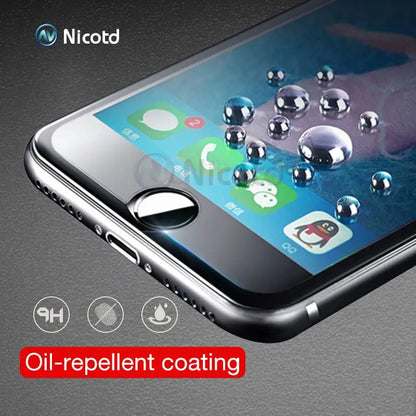 Tempered Glass for iPhone 6 6S Screen Protector for iPhone 7 Plus Glass Film for iPhone 8 plus X 5 5S Protection 12 Pro Max 11