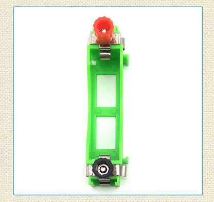 2pcs Plastic Electrical Physical Equipment Experimental Physics 1*AA Battery Packs Box Case Holders