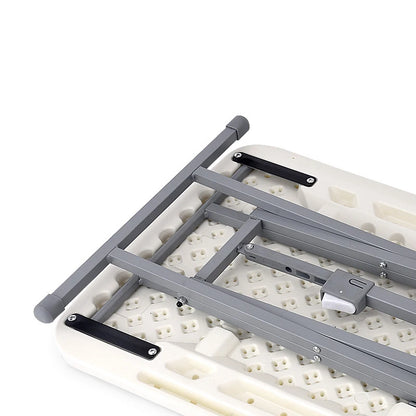 Portable Standing Desk Stand Up Desk Riser, 40cm-70cm Height Adjustable Home Office Folding Desk for Laptop Outdoor Escritorio